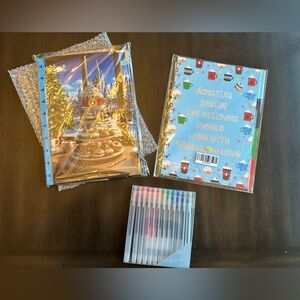 Daily Grind Disney inspired peppermint mocha cover with tab divider set and pens